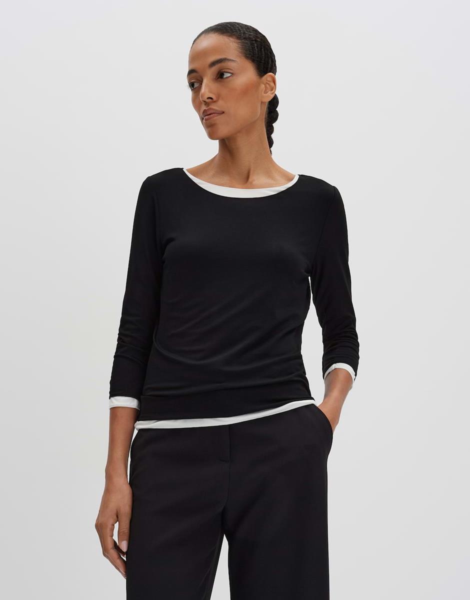 SOMEDAY Longsleeve Kirosa Zwart 1