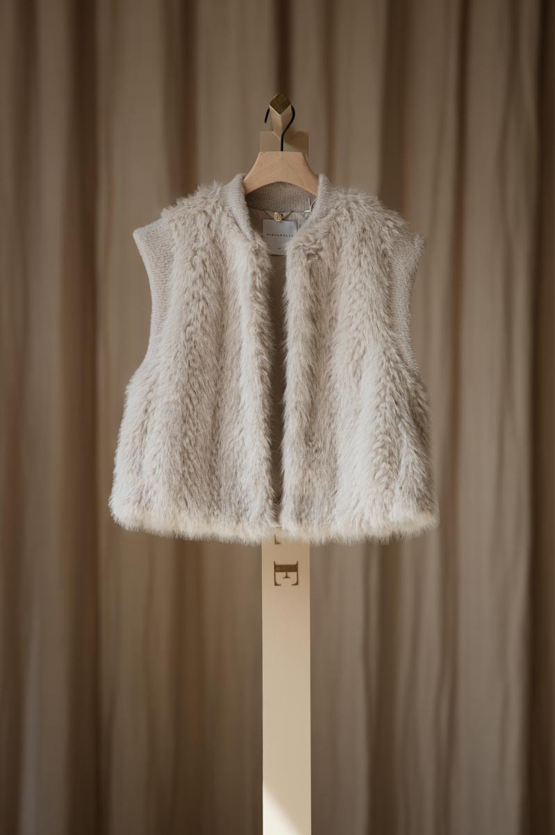 Rino & Pelle Gilet Alvita.7002514 Beige 1