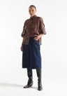Jansen Amsterdam Blouse BISA W26 Bruin 3