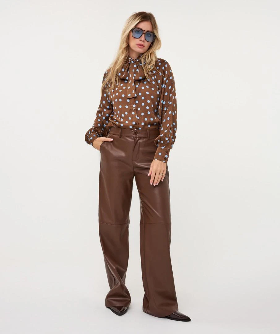 EsQualo Blouse W26.10700 Bruin 5