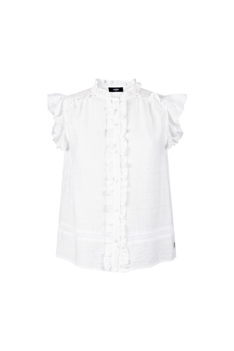 Jansen Amsterdam Blouse Sulan Off-White 2