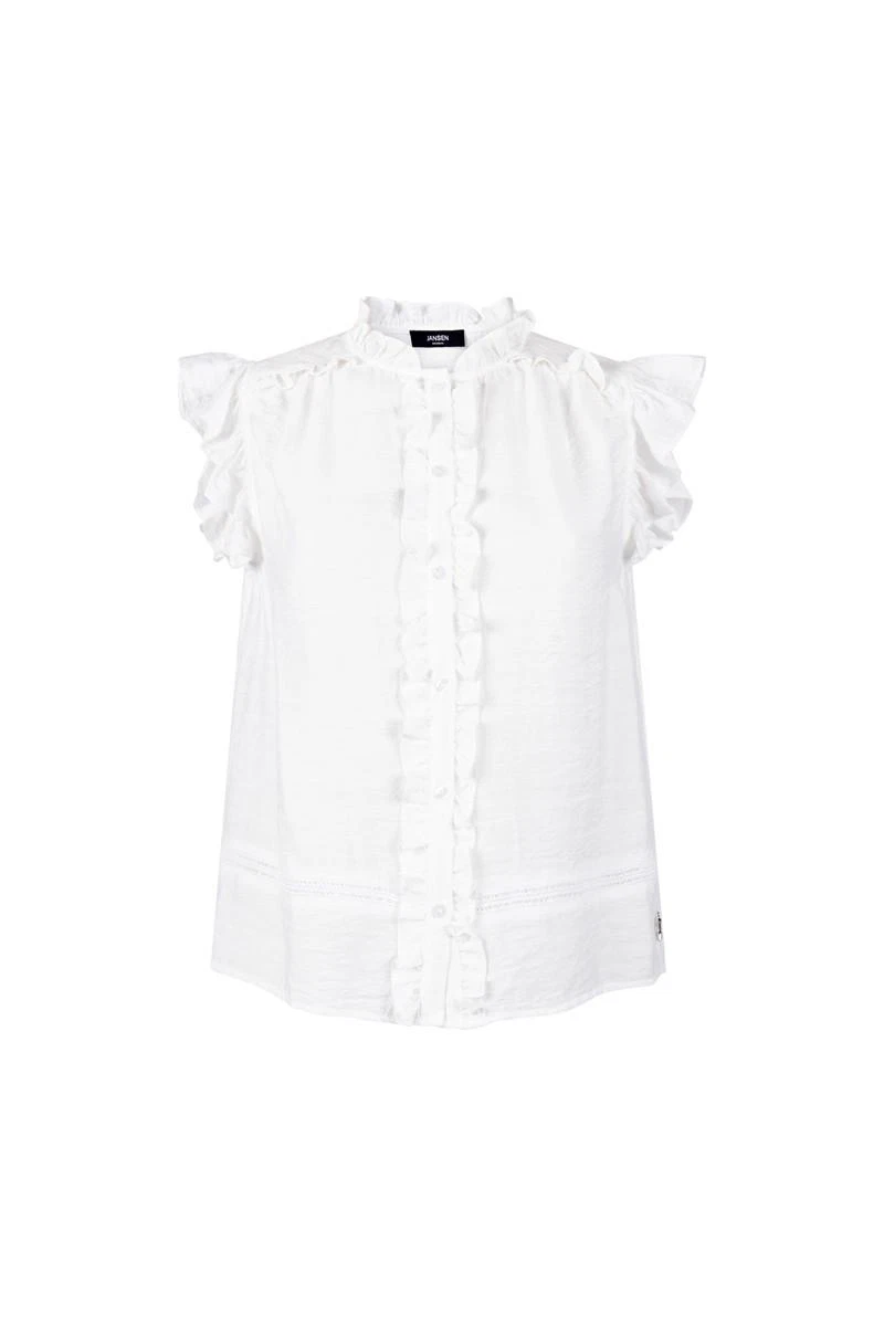 Jansen Amsterdam Blouse Sulan Off-White 2