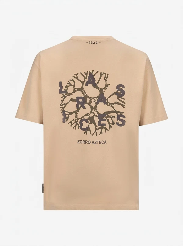 Zorro Azteca T-Shirt Las Raices Bruin 1