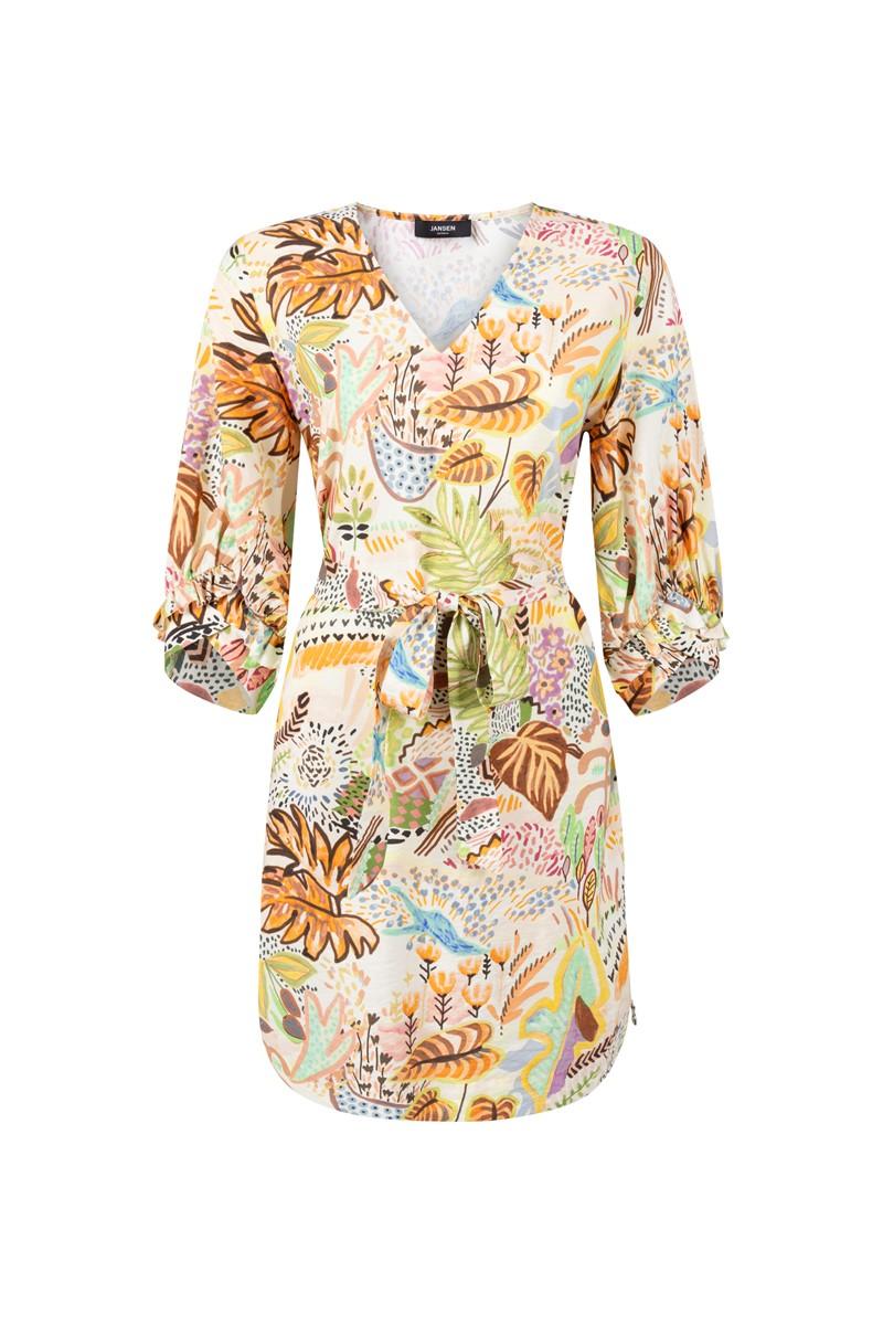 Jansen Amsterdam Jurk Vandy Groen 2