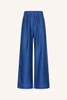 By-Bar Pantalon Celin Gloss Blauw 2