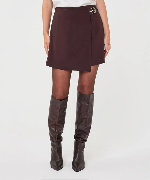 EsQualo Short F26.10503 Bruin 1