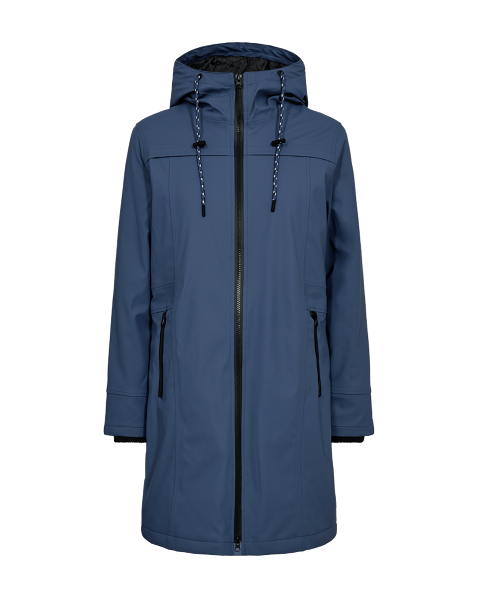 Freequent Jas Rain Blauw 1