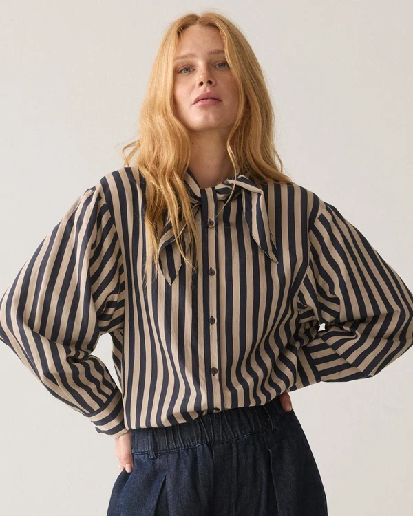 Summum Blouse 2s3523-12490 Blauw 1