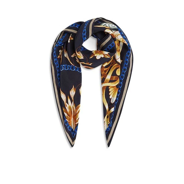 Summum Sjaal 8s1108-8617 Blauw 1