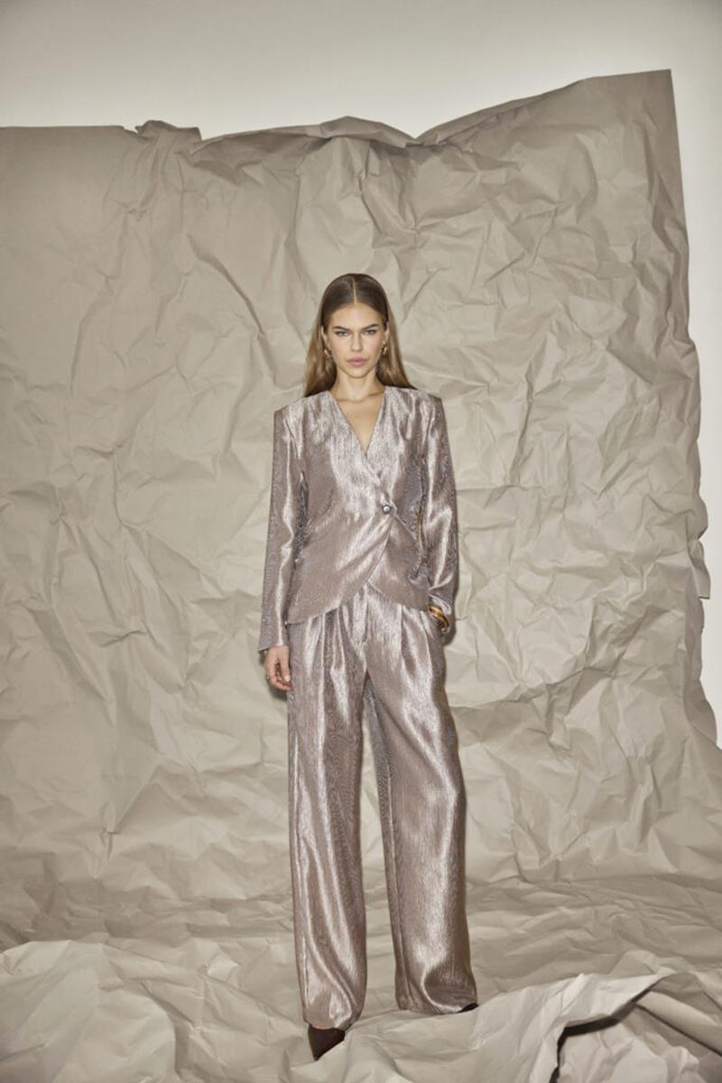 Co'Couture Pantalon Ringo Taupe 1