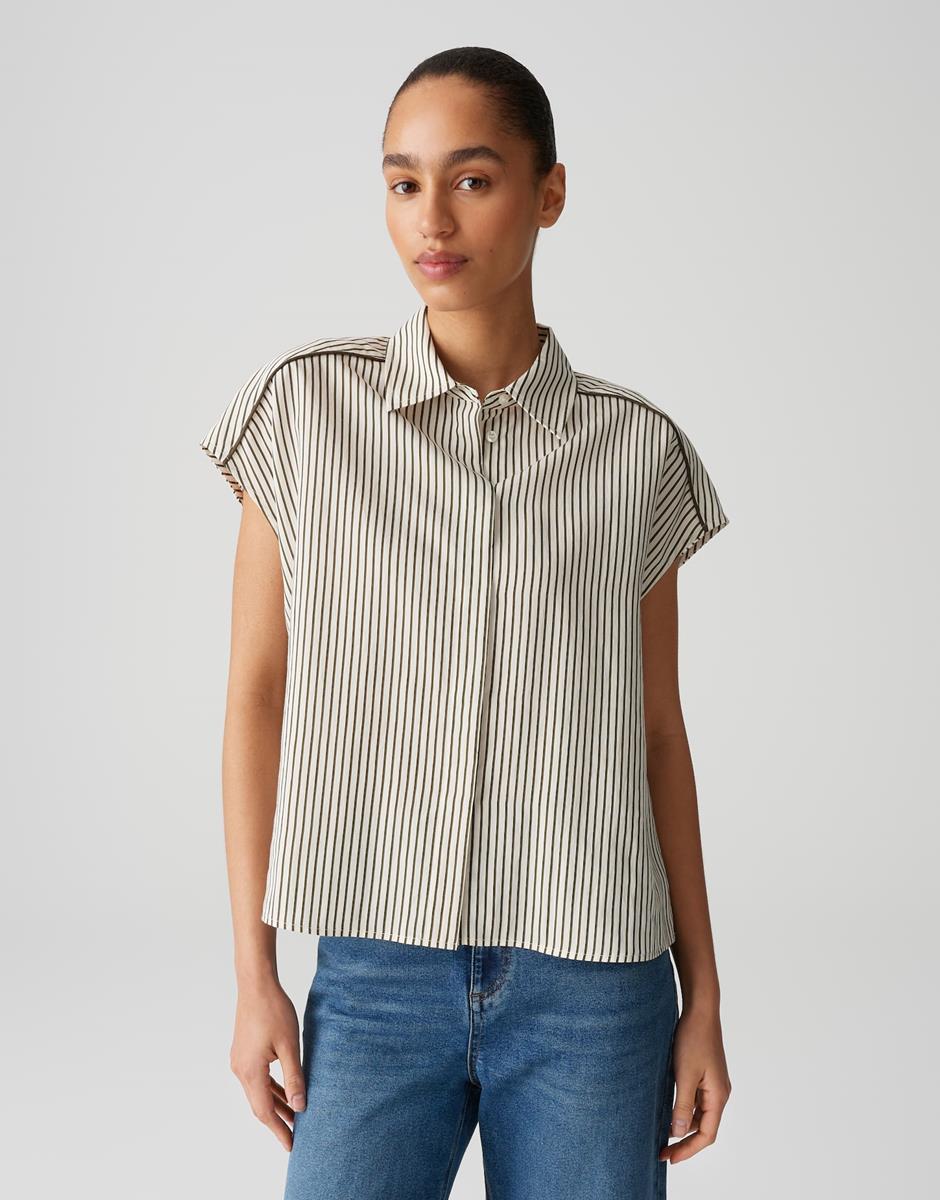 OPUS Blouse Famella Groen 1