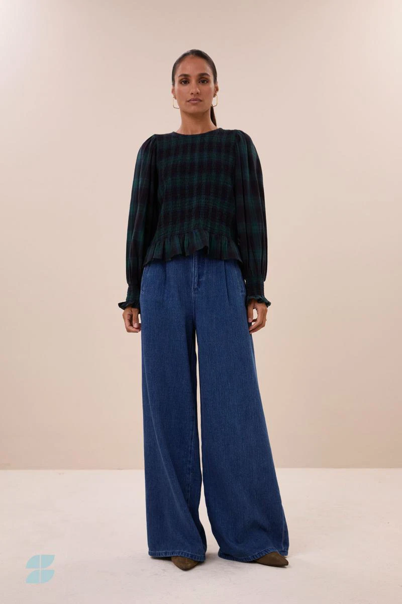 By-Bar Blouse 26412035 Groen 1