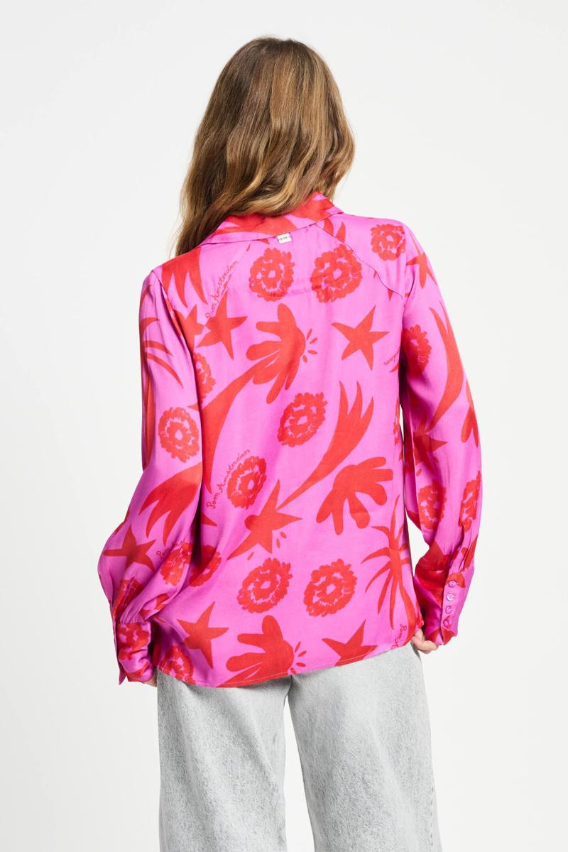 POM Amsterdam Blouse SP9382 Roze 5