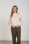 NUKUS Trui NKF03085 Beige 2
