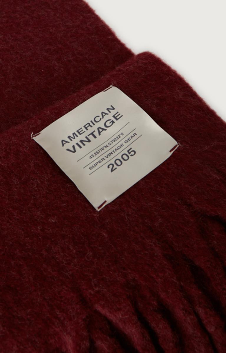 Retro Classig American Vintage Sjaal ZI20AH26 | Rood | Ballegooyen Modes