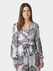 Neo Noir Blouse Rista Blauw 1