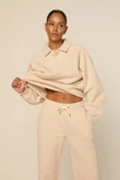 The Lola Club Trackpants Ebony Beige 3