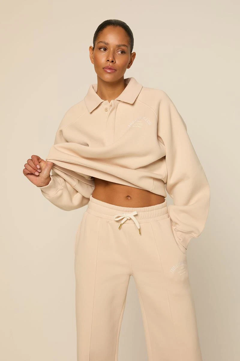 The Lola Club Trackpants Ebony Beige 3
