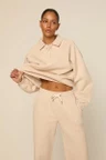 The Lola Club Trackpants Ebony Beige 3
