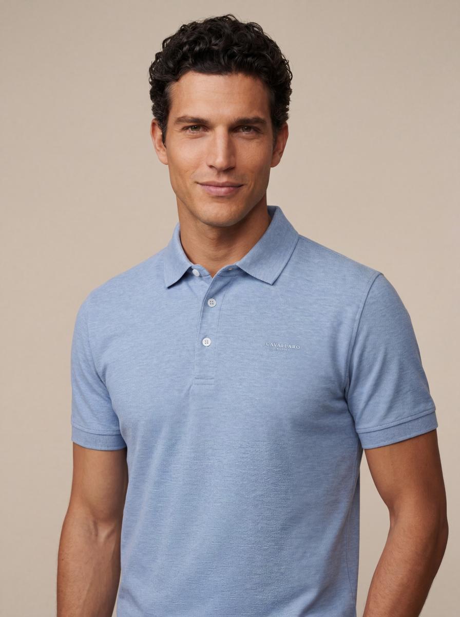 Cavallaro Polo Bavone Blauw 5
