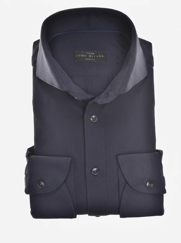 John Miller Overhemd 5346516 Blauw 1
