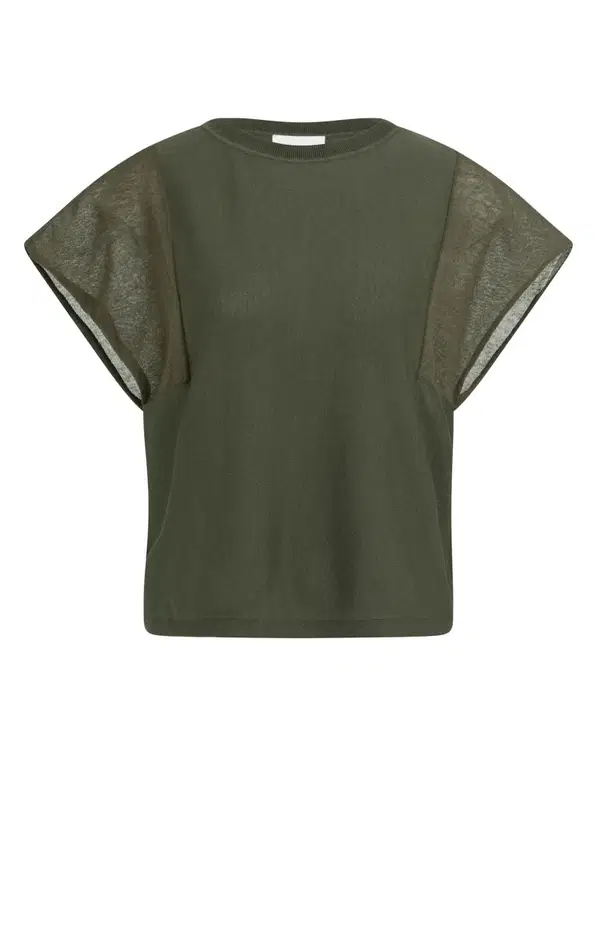 YAYA Trui 01-000578-604 Groen 1