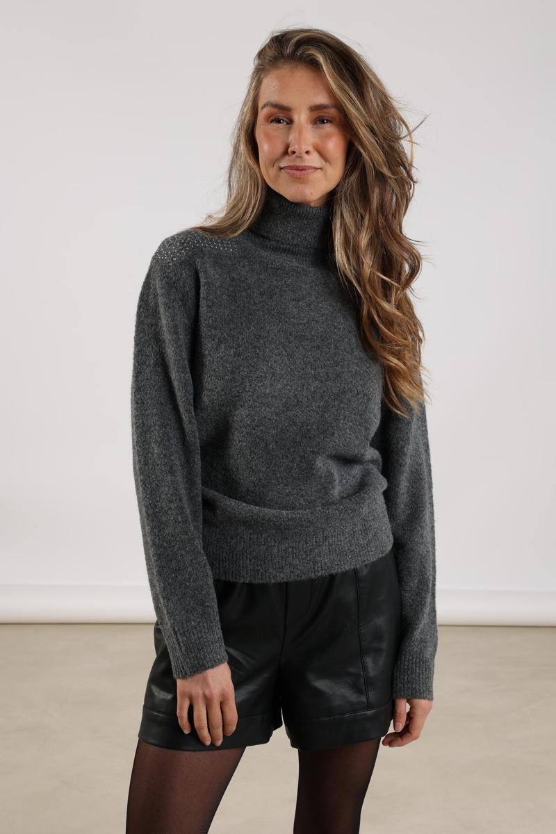 NUKUS Trui Steffie Grijs 1