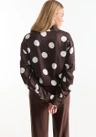 Jansen Amsterdam Blouse Dot Bruin 3