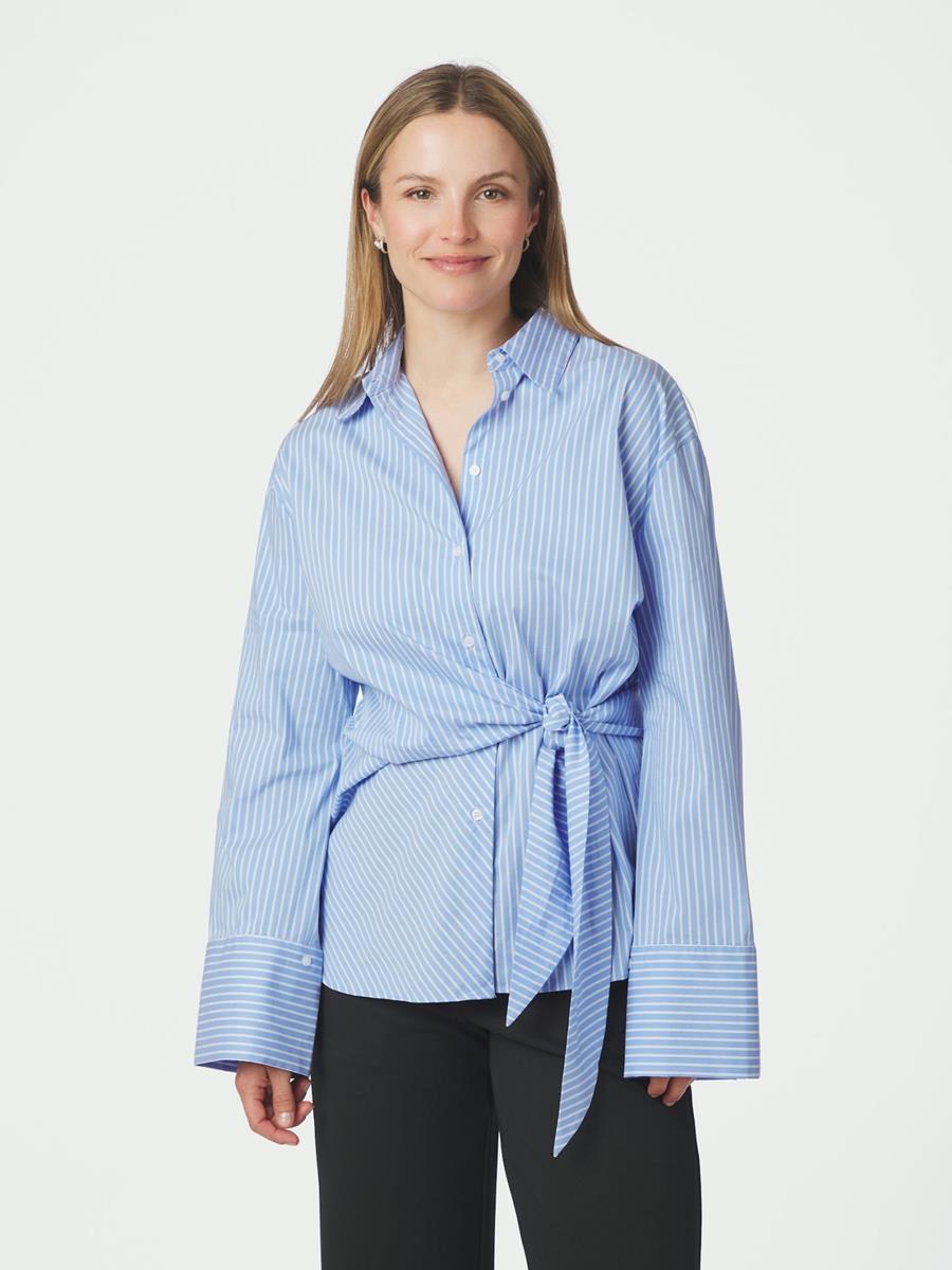 Neo Noir Blouse Helisa Blauw 1