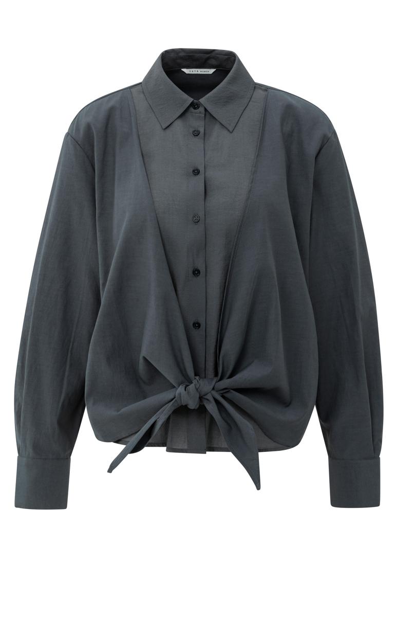 YAYA Blouse 01-201177-509 Zwart 2