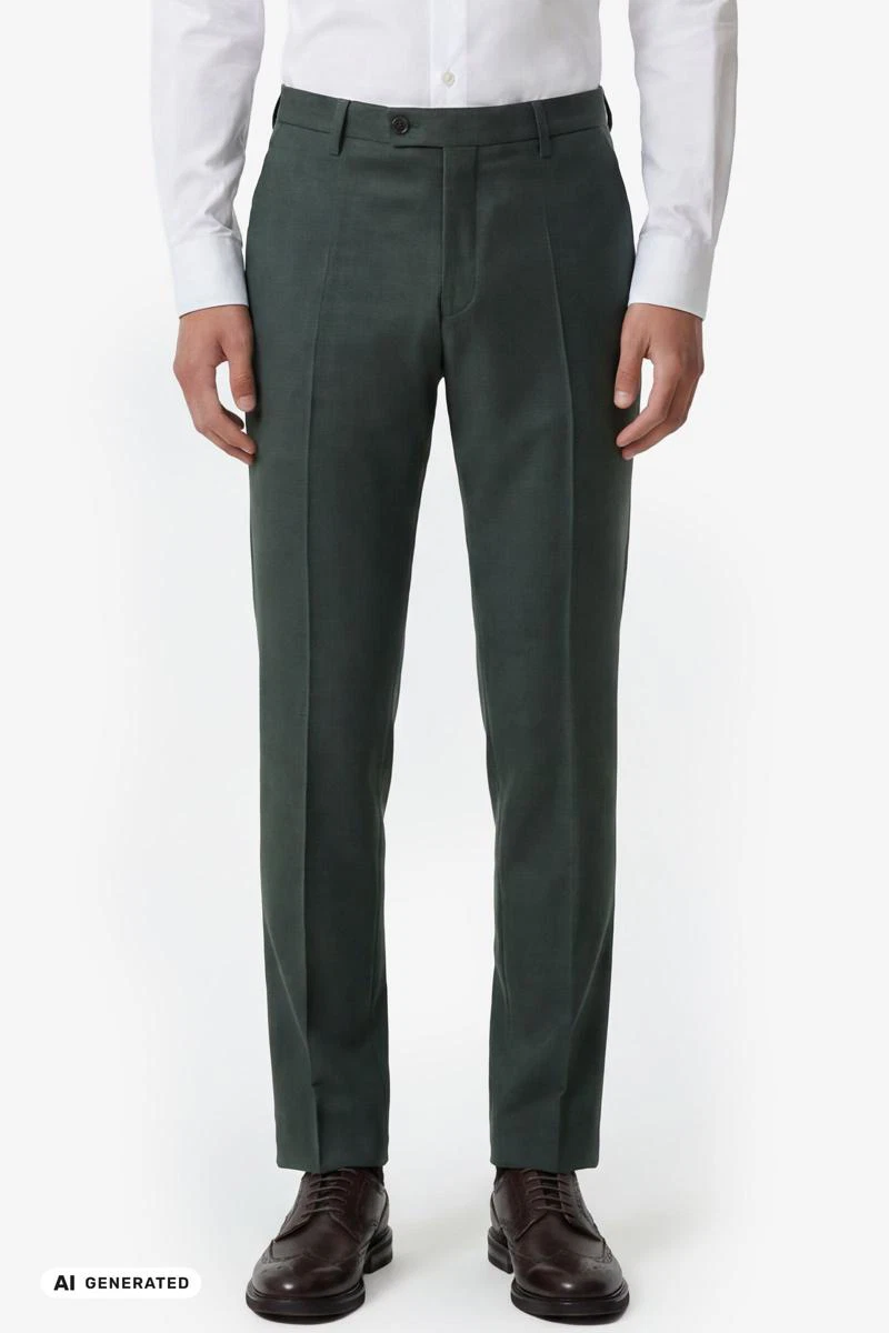 Club of Gents Pantalon 20.172S0 / 433063 Groen 2