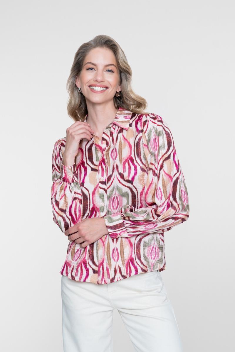Geisha Blouse 63640-20 Roze 1