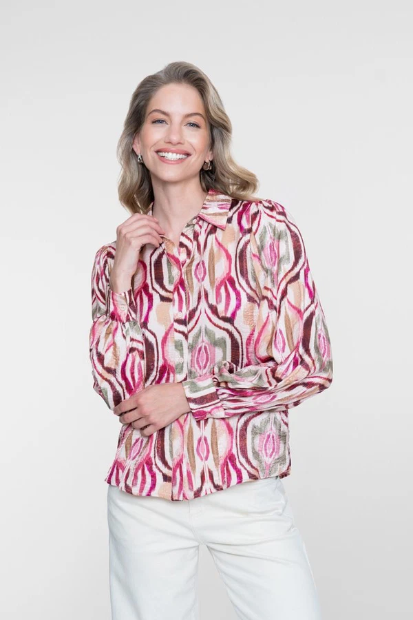 Geisha Blouse 63640-20 Roze 1