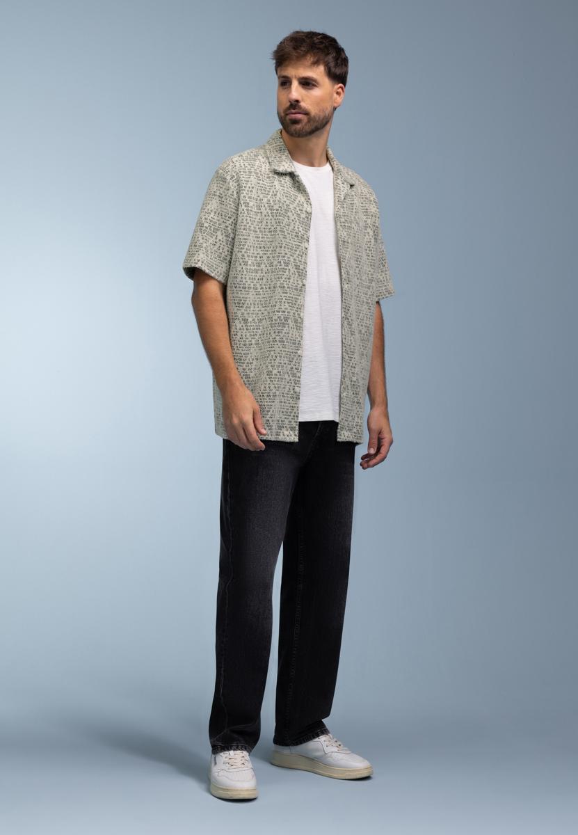 BlueFields Overhemd 26436075 Groen 3