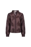 NUKUS Blouse NKF02156 Bruin 1
