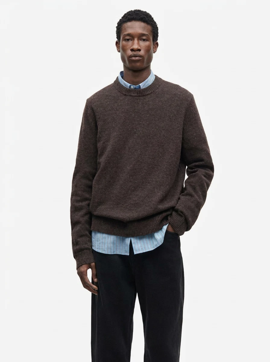 Samsøe Samsøe Sweater Isak Bruin 1