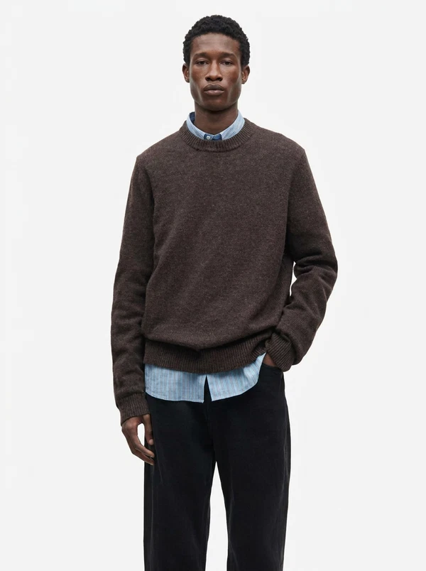 Samsøe Samsøe Sweater Isak Bruin 1