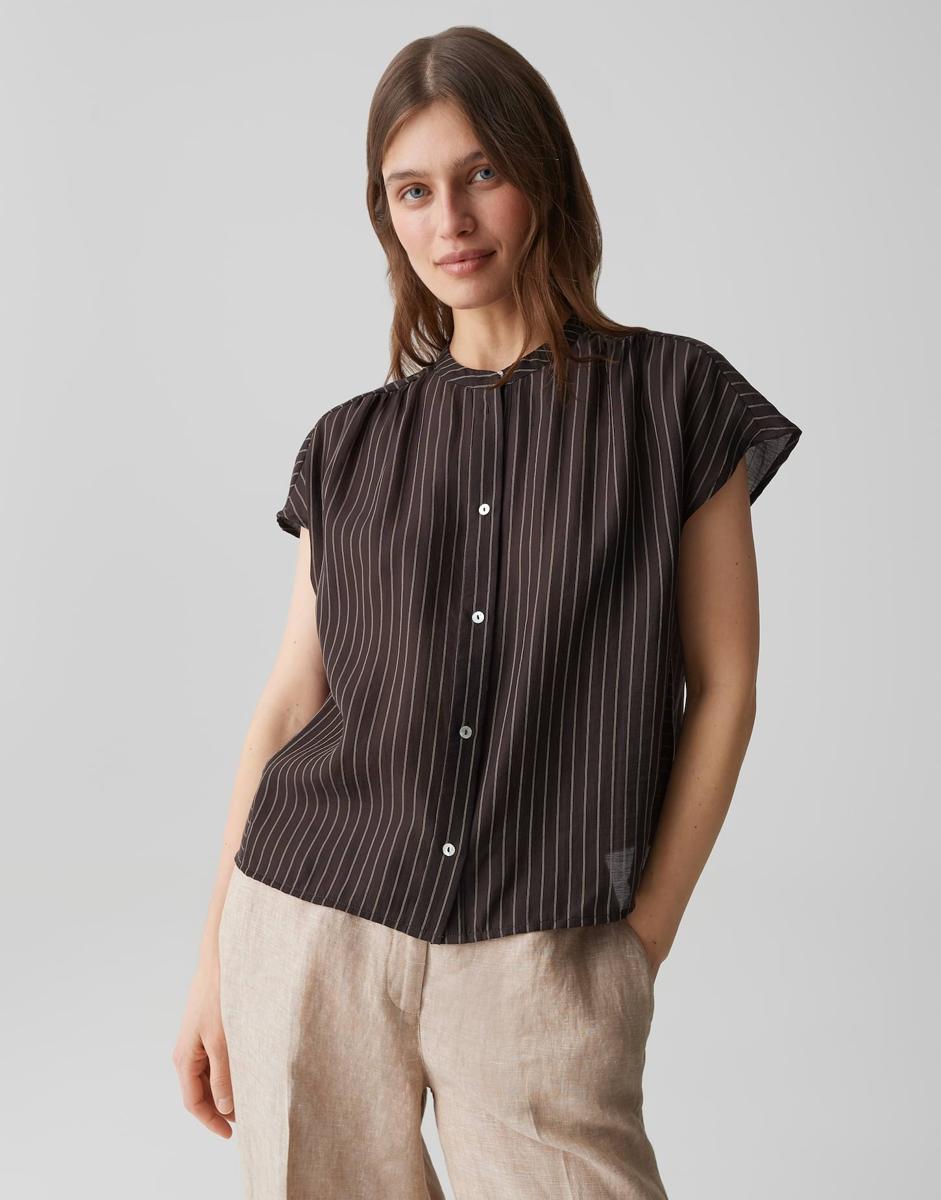 OPUS Blouse 10575714219444 Bruin 2