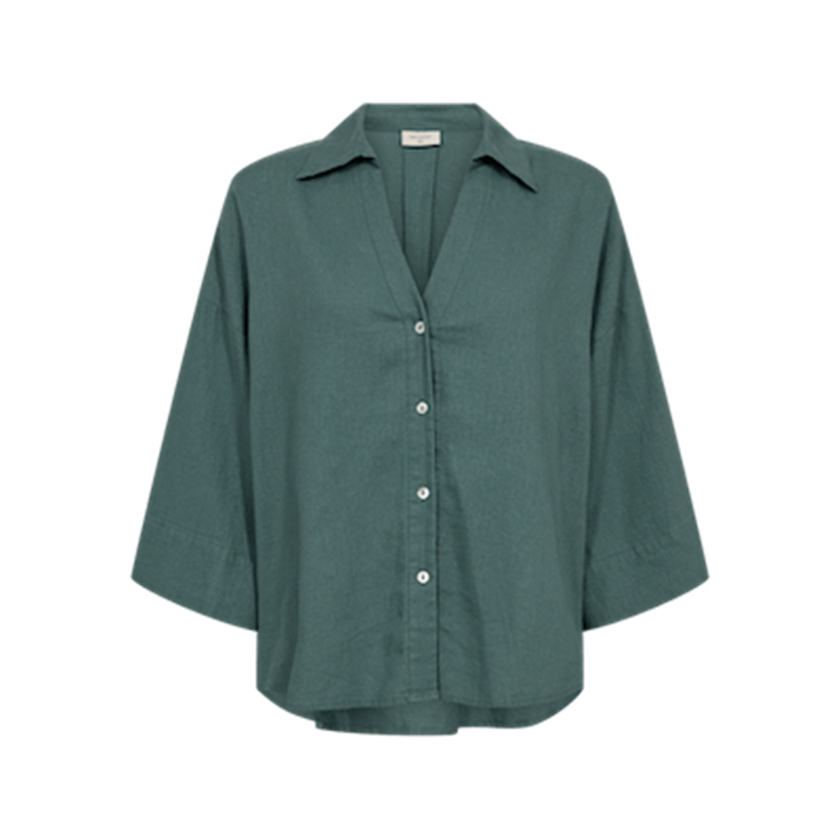 Freequent Blouse Lava Groen 1