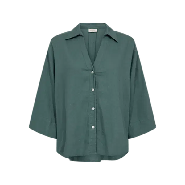 Freequent Blouse Lava Groen 1