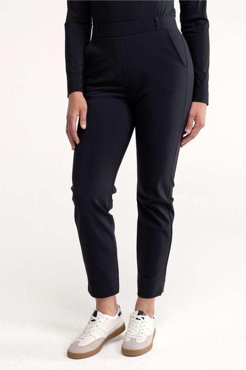 Studio Anneloes Pantalon Anne Bonded Zwart 4