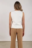 NUKUS Gilet Vera Off-White 3