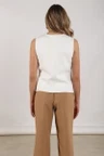NUKUS Gilet Vera Off-White 3