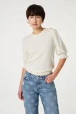Fabienne Chapot Trui Molly Short Off-White 1