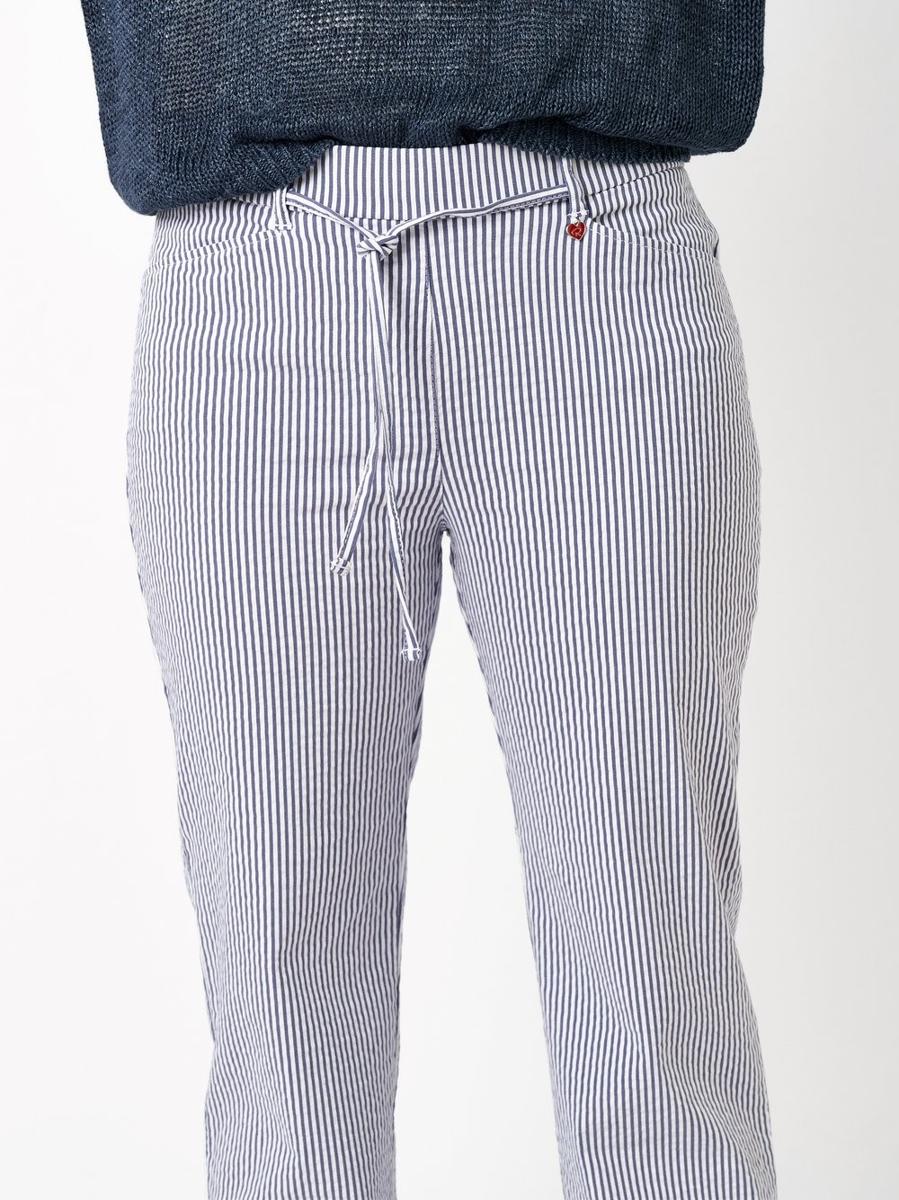 TONI Pantalon Scarlet Wide Leg 6/8 23-24/2243-31 Blauw 4