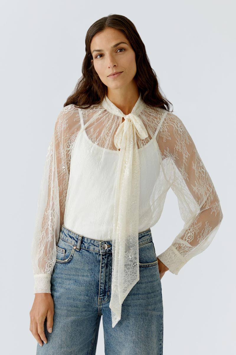 Oui Blouse 0095006 Off-White 1