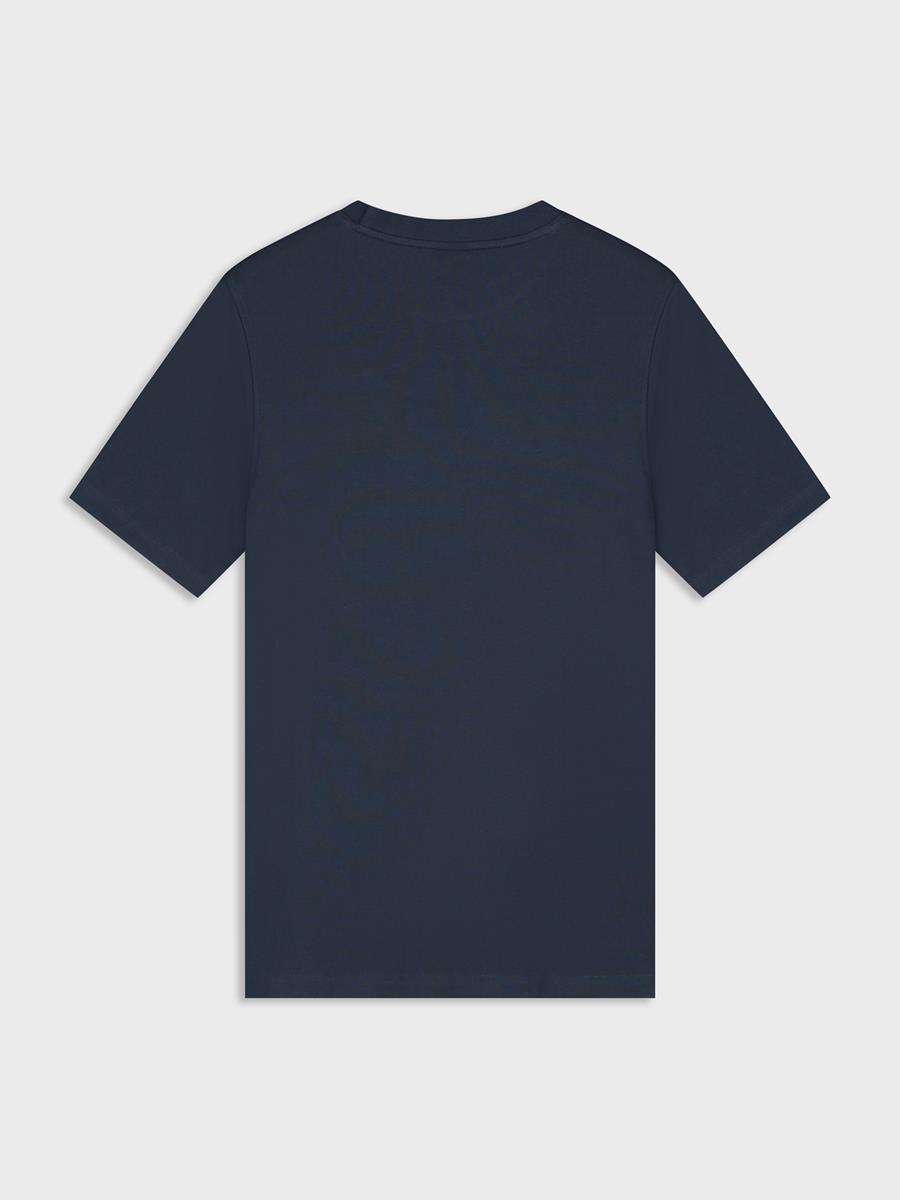 Law of the Sea T-Shirt Logo Blauw 4