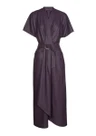 Caroline Biss Jurk 4109 Paars 2
