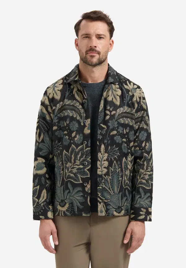 No Excess Overshirt 30531108 Zwart 1