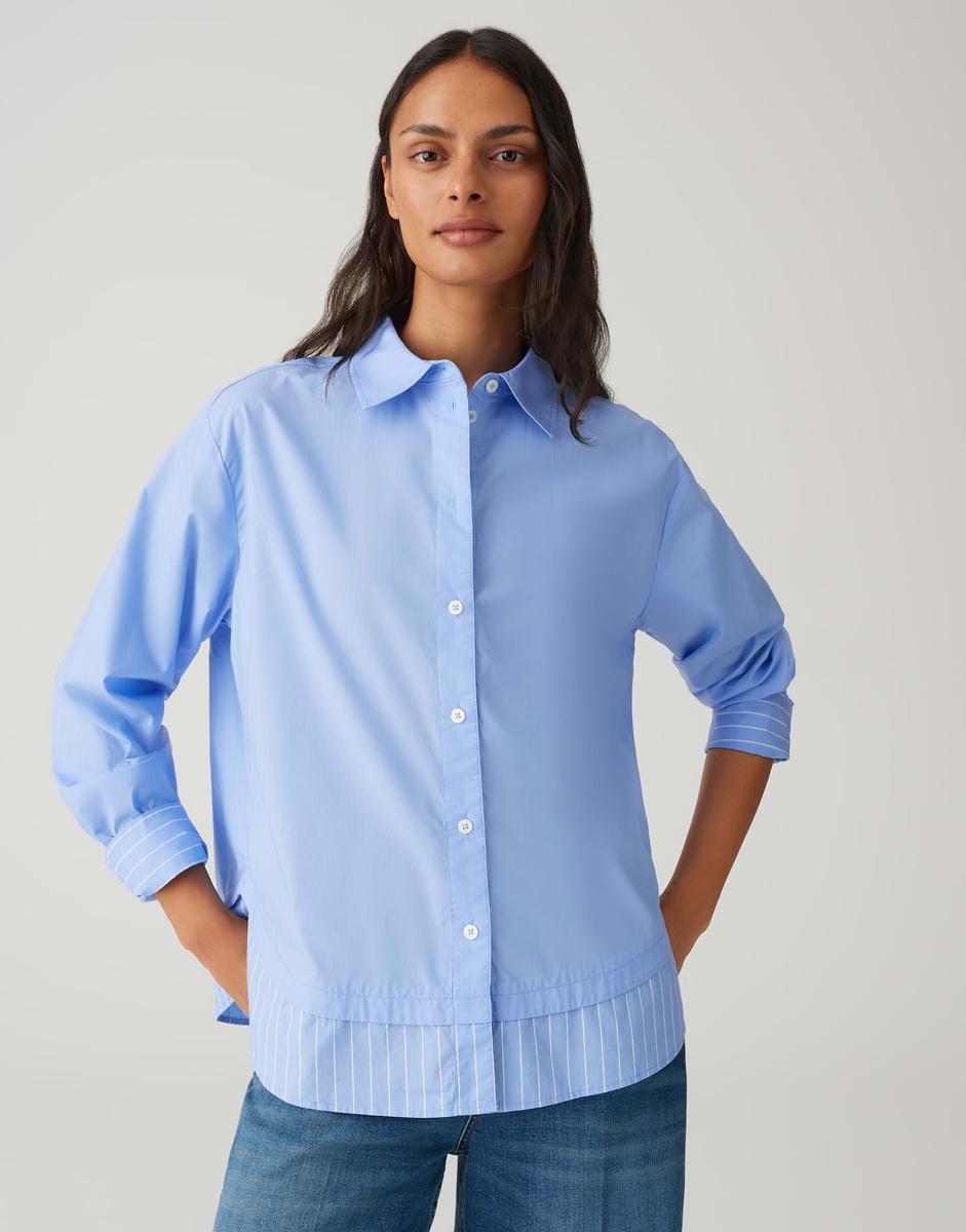 OPUS Blouse Favia Blauw 1